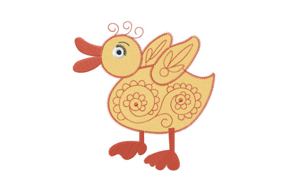 Baby Duckling with Flower Pattern Review