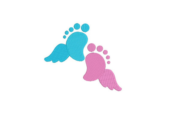 Baby’s Legs with Wings