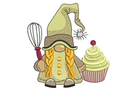 Cupcake Gnome