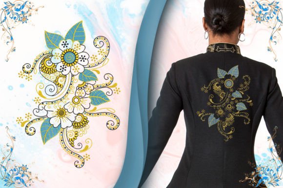 Floral Back Motif