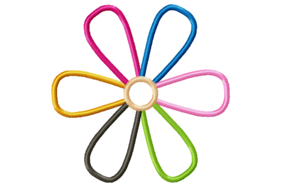 Flower Qurta Applique
