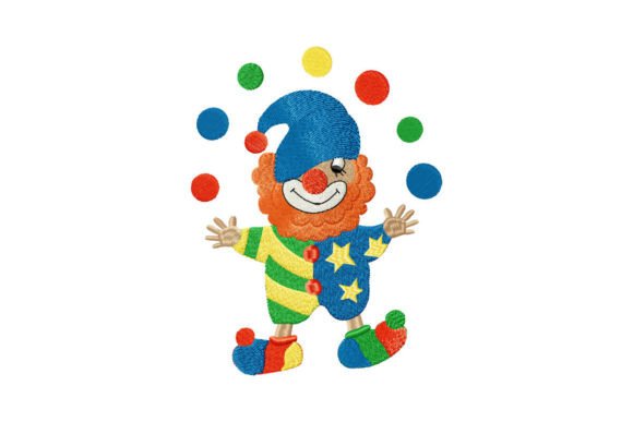 Funny Gnome Clown