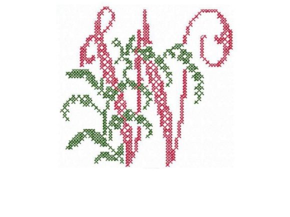 Monogram Letter W