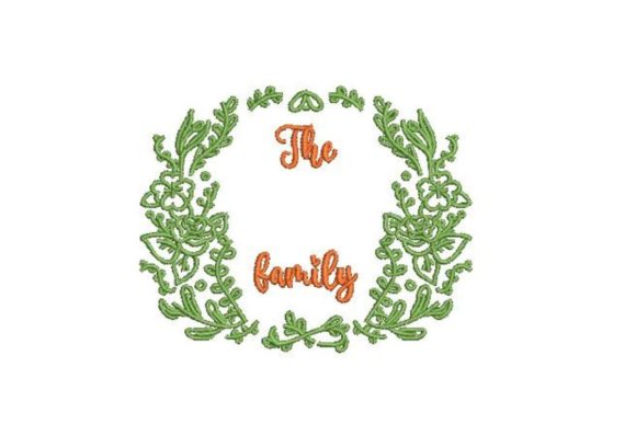 Personalizable Family Wreath