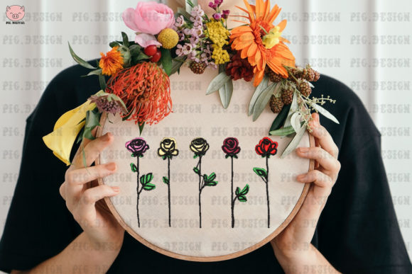 Rose Flower Set