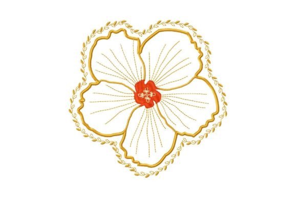Yellow Flower Applique